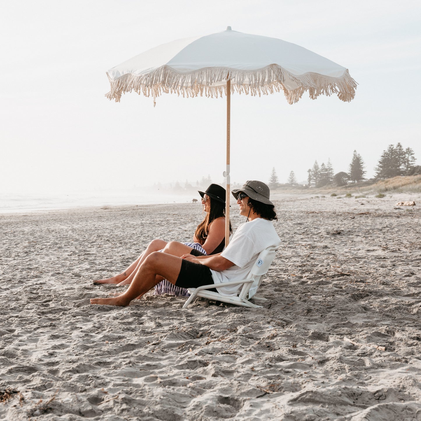 Beach Umbrella - White