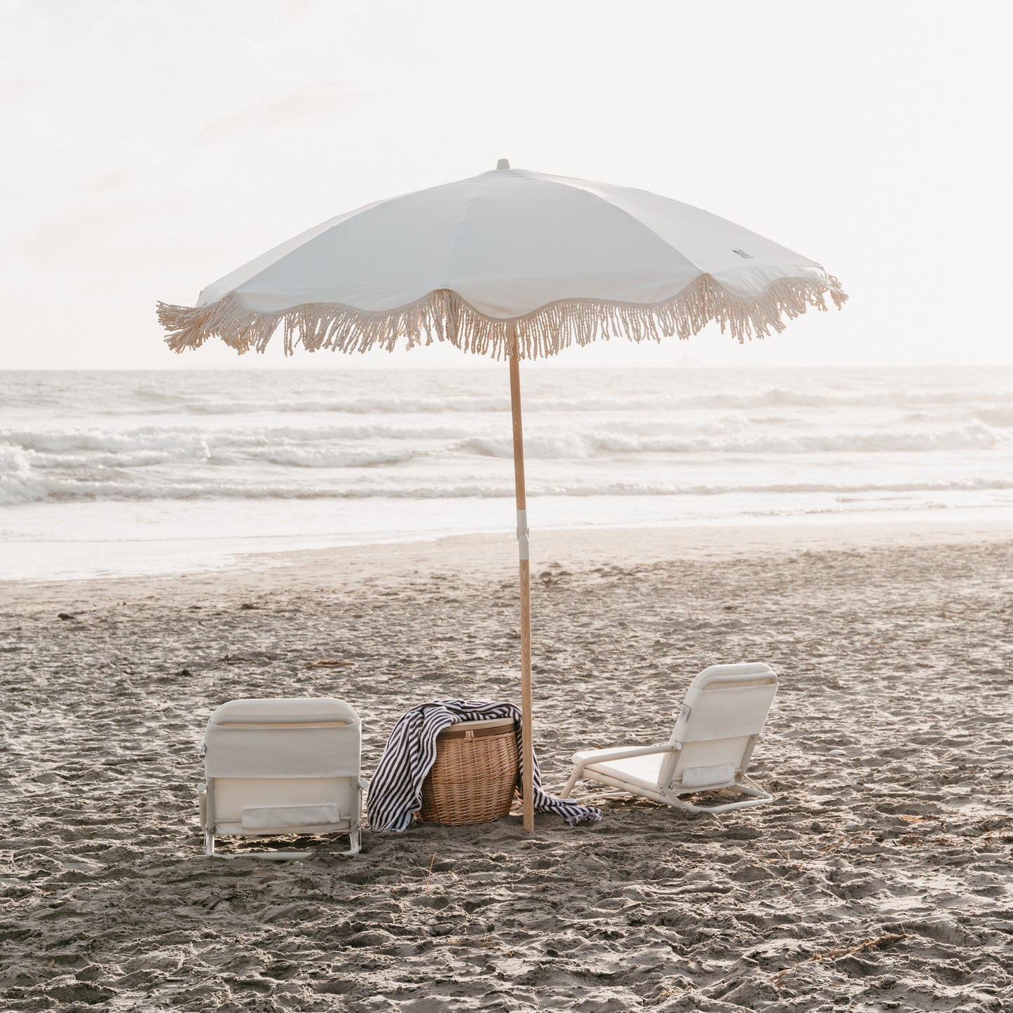 Beach Umbrella - White